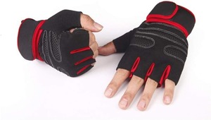 Vente en gros de gants de fitness en cuir pour le sport Soutien du poignet Gants d'haltérophilie pour l'entraînement de gymnastique pour le cyclisme et l'haltérophilie - Product Image 3