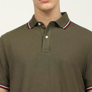 Camiseta Polo de Manga Corta, Corte Ajustado, Estilo Informal, con Botones Delanteros, Estilo Básico para Hombre - Product Image 5