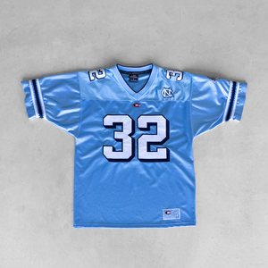 Venta al por mayor de diseño personalizado de fútbol americano retro malla Jersey impresión digital de talla grande Unisex estilo de ropa de calle corta de gran tamaño - Product Image 1