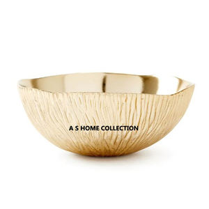 Cuenco decorativo de metal de lujo fruta negra accesorios de cocina de mesa populares al por mayor - Product Image 2