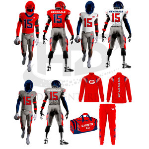 Uniforme de fútbol americano transpirable de secado rápido Venta caliente Uniforme de fútbol americano de calidad premium - Product Image 1