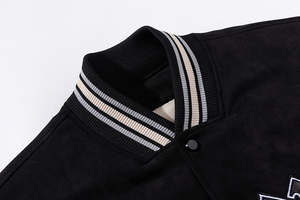 แจ็กเก็ตเลตเตอร์แมนสำหรับผู้ชายผ้าคอตตอนแห้งเร็วระบายอากาศได้ดีแขนยาวดีไซน์ใหม่ล่าสุดออกแบบได้ตามต้องการสำหรับฤดูหนาว - Product Image 3