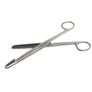 Tijeras de Enterotomía Post Mortem de Primera Calidad, 21 cm, Punta Roma, Acero Inoxidable, Hoja Biselada, Kits de Tijeras Quirúrgicas - Product Image 3