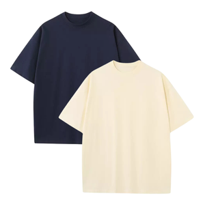 Camisetas de algodón más vendidas Diseño unisex Camiseta desgastada Material de alta calidad Camiseta personalizada Tienda de ropa para hombres - Product Image 1