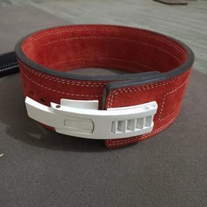 2024 cinturón de levantamiento de pesas personalizado de alta calidad, palanca de elevación de cuero, cinturón de palanca de entrenamiento de gimnasio, Cinturón de piel de vaca - Product Image 1