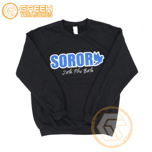 Sweat-shirt d'hiver personnalisé pour femmes Zeta Phi Beta, dernière conception, en coton molletonné, uni, séchage rapide, respirant, vente en gros - Product Image 5