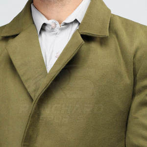 Breathable <b>Men</b> Long <b>Coat</b> Elegant Winter Outerwear for <b>Men</b> <b>Men</b> Long <b>Coat</b> Formal Workwear Wool Overcoat - Product Image 6