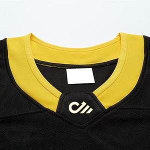 2025 Latest Design Plus Size Custom Embroidery Breathable 100% Polyester Hockey Sublimation Training <b>Ice</b> Hockey Uniform Jersey - Product Image 6