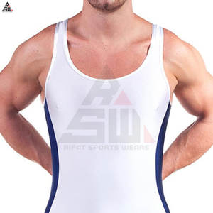 Combinaison de lutte pour hommes, taille plus 5XL, confortable, séchage rapide, logo personnalisé, prix bas, sublimation, tricot uni, décontracté, équipe, dernière tendance - Product Image 5