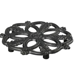 Salvamanteles de Metal antiguo, mesa antideslizante clásica para el hogar, cocina, mesa de comedor, sartén resistente al calor, protección de olla caliente hecha en la India - Product Image 2