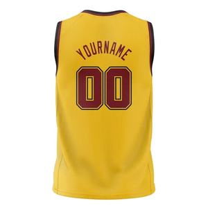 Maillots de basket-ball personnalisés par sublimation pour hommes, maillots de basket-ball au design pour hommes, vente en gros en usine - Product Image 2