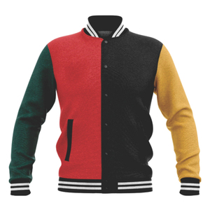 Chaqueta Universitaria Sublimada Personalizada al por Mayor, de Lona, Transpirable, de Secado Rápido, para Hombre, de Invierno - Product Image 1