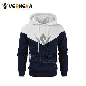Qualité supérieure 100% coton unisexe surdimensionné pull sweat Hip Hop Style sweat à capuche uni pour les VS-MH-48 d'hiver - Product Image 3