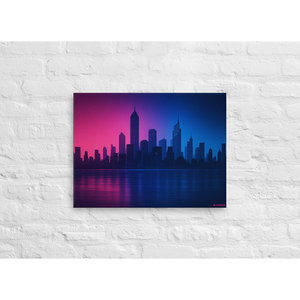 Stampa su Tela Moderna Astratta Skyline Radiance IB Studios, Arte a Olio Fatta a Mano, Qualità di Stampa Museale, Paesaggio Scenico - Product Image 3