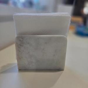 Handmade Modern Marble Napkin Holder for Home Bedroom Guest Room Dining <b>Table</b> Restaurant Bar Use - Product Image 4