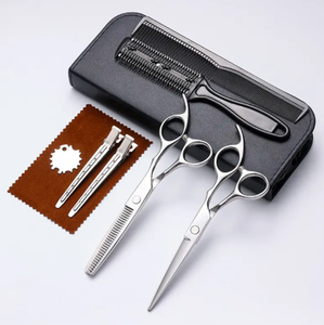 กรรไกรตัดผมแบบแบนใช้เลเซอร์สำหรับช่างตัดผมตัดผมอุตสาหกรรม - Product Image 1