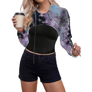 Sudadera con capucha de lana bordada para hombre, sudadera informal de invierno de manga larga con cordones - Product Image 6