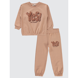 ชุดวอร์มผ้าสำหรับเด็กก่อนวัยเรียนชุดนักเรียนใส่สบายและมีสไตล์ - Product Image 1