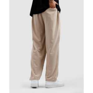 Pantalon plissé taupe unisexe coupe décontractée 240 GSM respirant 100% coton - Product Image 5