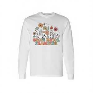 Camiseta Retro de Manga Larga con Estampado Floral para Terapia Física Pediátrica, Promotor del Desarrollo Motriz para Niños - Product Image 2