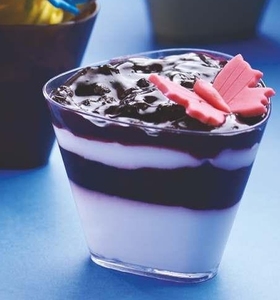 Sundae and Shaker Glass 75ml Polystyrene Plastic Disposable Ice Cream <b>Cup</b> for Parties Cylinder Shape for <b>Small</b> Quantities - Product Image 4