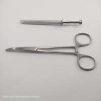 5 pouces en acier inoxydable corps utiliser perle diamant cueilleur outils Kelly pince à épiler verrouillage hémostat chirurgical élimination des moustiques nez