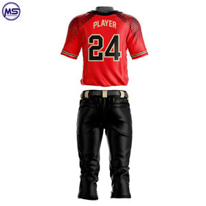 ชุดเบสบอล2022มีสีต่างกันชุดเล่นกีฬาทำจากโพลีเอสเตอร์น้ำหนักเบา - Product Image 2