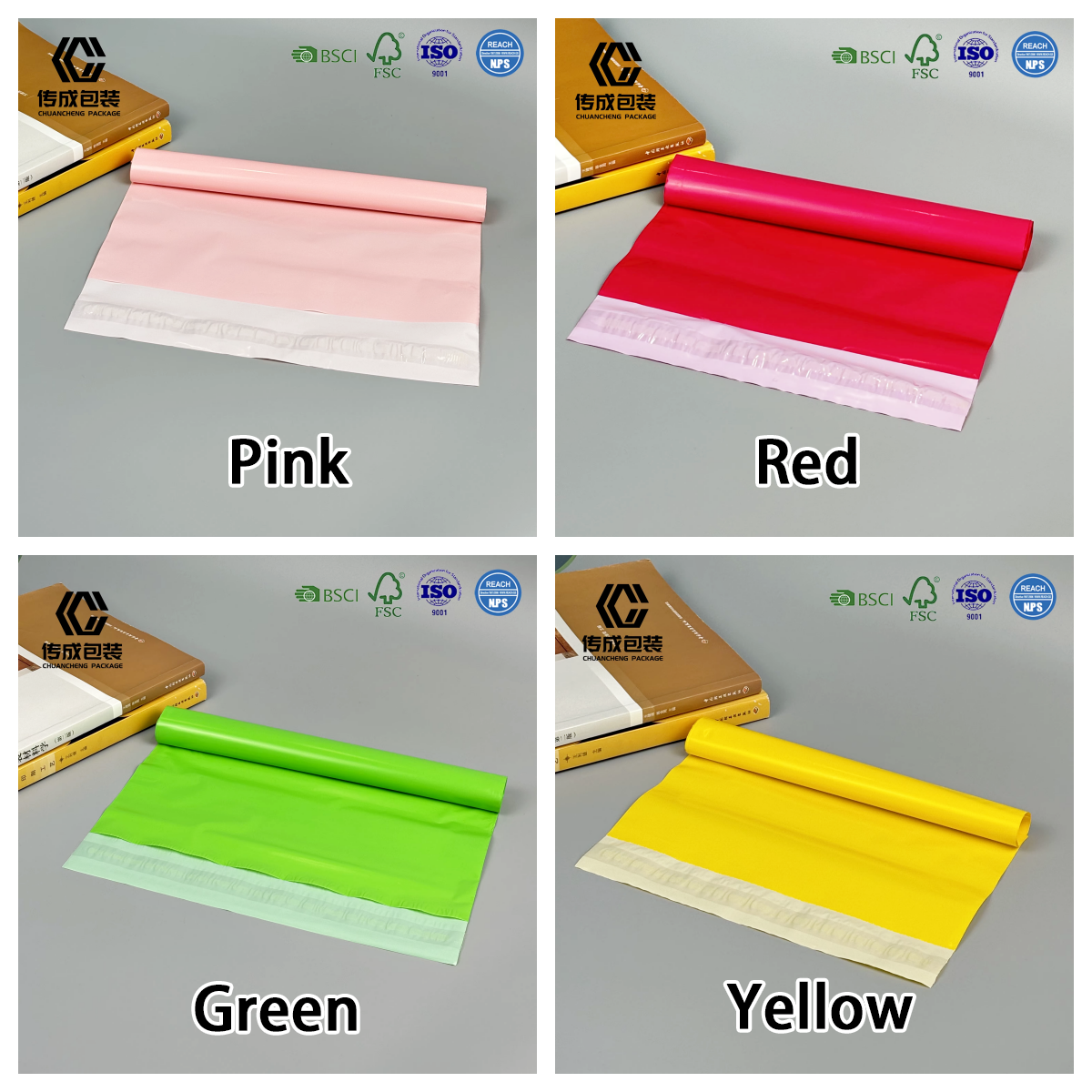 RTS-Couleurs rose/rouge/vert/jaune