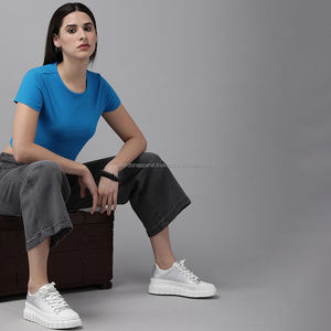 Camiseta de ropa de mujer con logotipo personalizado de Nardon Apparel, camisetas de moda para mujer - Product Image 1