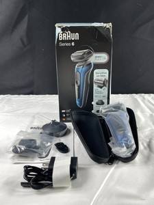 Afeitadora eléctrica Braun para hombre, Serie 6 6120S, afeitado en seco y húmedo, modos de afeitado Turbo y suave con recortadora de precisión - Product Image 6