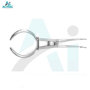 Fórceps de abrazadera Dental de alta calidad ALMAC para eliminación de colocación de diques de goma procedimientos endodónticos conjunto dental instrumentos quirúrgicos - Product Image 2