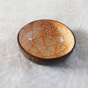 Bol en Coque de Noix de Coco Naturelle Premium Fait Main Écologique Durable Réutilisable Écologique Compatible Lave-Vaisselle Anti-Fuite pour Aliments - Product Image 1