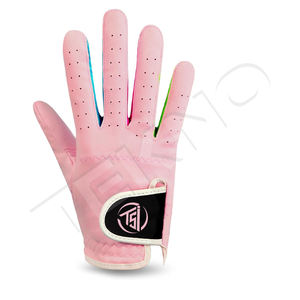 Custom Made Genuine Leather Golf Gloves Wholesale Private Label <b>Finger</b> Leather Golf Gloves - Product Image 6