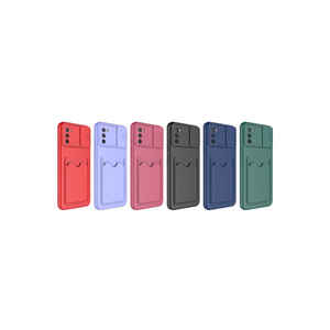 Netzy for Samsung for Galaxy A02S Safa Kartix Red Back Cover Protective Silicone Electroplate Craft Soft TPU for A53 A34 A24 A22 - Product Image 3