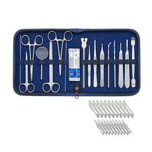 Conjunto de instrumentos de disección veterinaria Kit de disección para estudiantes Instrumentos quirúrgicos - Product Image 1