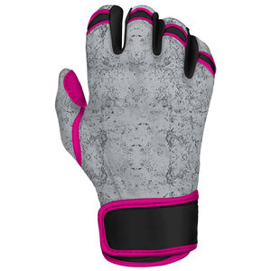 Gants de frappe de baseball en cuir OEM Conception de manchette courte Personnalisé Durable Imperméable Respirant Gaucher/Droitier pour Baseball - Product Image 5