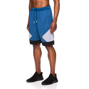 Wholesale High Quality Men's Gym Sports Shorts 100% Cotton Double <b>Layer</b> Custom Casual Basketball Shorts Sublimation Mesh Solid - Product Image 2