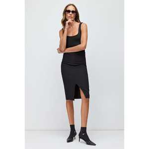 Blusa Casual con Manga Casquillo y Logotipo Frontal - Product Image 3