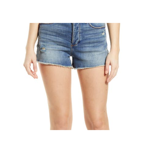 Pantaloncini Delon con Chiusura a Bottoni in Denim Taglia 27, Colore Venezia, con Elementi di Moda Vintage - Product Image 2