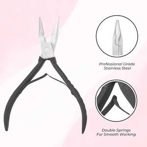 Kit de herramientas para extensiones de cabello Microlinks profesionales de nuevo estilo-Juego de alicates de acero Premium para precisión experta - Product Image 3