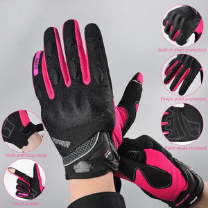 Lady Pink Gants de moto d'été respirants Gants de protection pour les sports d'extérieur et le cyclisme Gants de moto pour femmes - Product Image 3