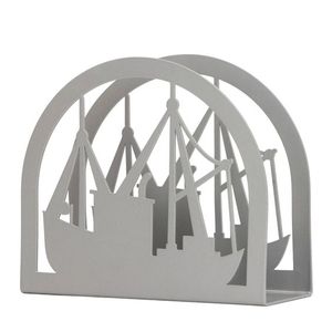 Porte-serviettes élégant en métal plaqué or rose élégant durable et parfait pour la décoration de la maison ou du bureau garde les serviettes et organisé - Product Image 2