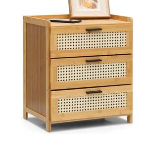 เฟอร์นิเจอร์ข้างเตียงทำจากไม้ไผ่สำหรับห้องนอนสินค้ามาใหม่ตัวเลือกอันดับต้นๆเฟอร์นิเจอร์และของตกแต่งบ้านแบบทันสมัย - Product Image 1