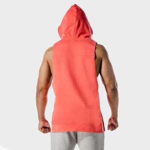 Men Workout Hooded Tank Tops Sports Bodybuilding Stringer Muscle Cut Off T Shirt Mens <b>Sleeveless</b> Gym <b>Hoodies</b> - Product Image 4