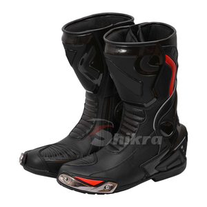 รองเท้าแข่งรถมอเตอร์ไซค์ |   รองเท้าบูทป้องกันน้ำสำหรับขี่มอเตอร์ไซค์ ไซส์ใหญ่ ได้รับการรับรองมาตรฐาน CE |   ดีไซน์ตาข่ายระบายอากาศ - Product Image 1