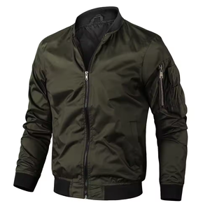 Chaquetas de Hombre de Alta Calidad Personalizadas para Otoño Invierno 2025, Chaqueta Cortavientos de Manga Larga Informal para Hombre, Tallas Grandes - Product Image 1