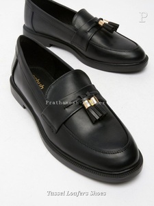 Chaussures de mocassins en cuir naturel véritable antidérapantes pour un usage confortable au bureau et parfaites pour un usage quotidien Chaussures de qualité supérieure - Product Image 5