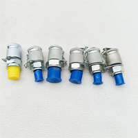 Outil de test hydraulique pour pièces de machines de construction, 3 tuyaux, 3 manomètres, 6 raccords, manomètre hydraulique 250 400 600 bars