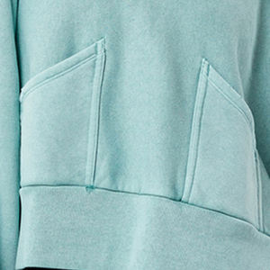 เสื้อฮู้ดสวมหัวโอเวอร์ไซส์ของผู้หญิงสินค้ามาใหม่ผ้าใยไผ่พิมพ์ลายดีไซน์ใหม่ล่าสุดฤดูใบไม้ร่วง - Product Image 6