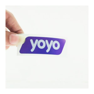 Calcomanías de vinilo con estampado UV holográfico autoadhesivo personalizado, accesorios decorativos impermeables para ordenador portátil - Product Image 6